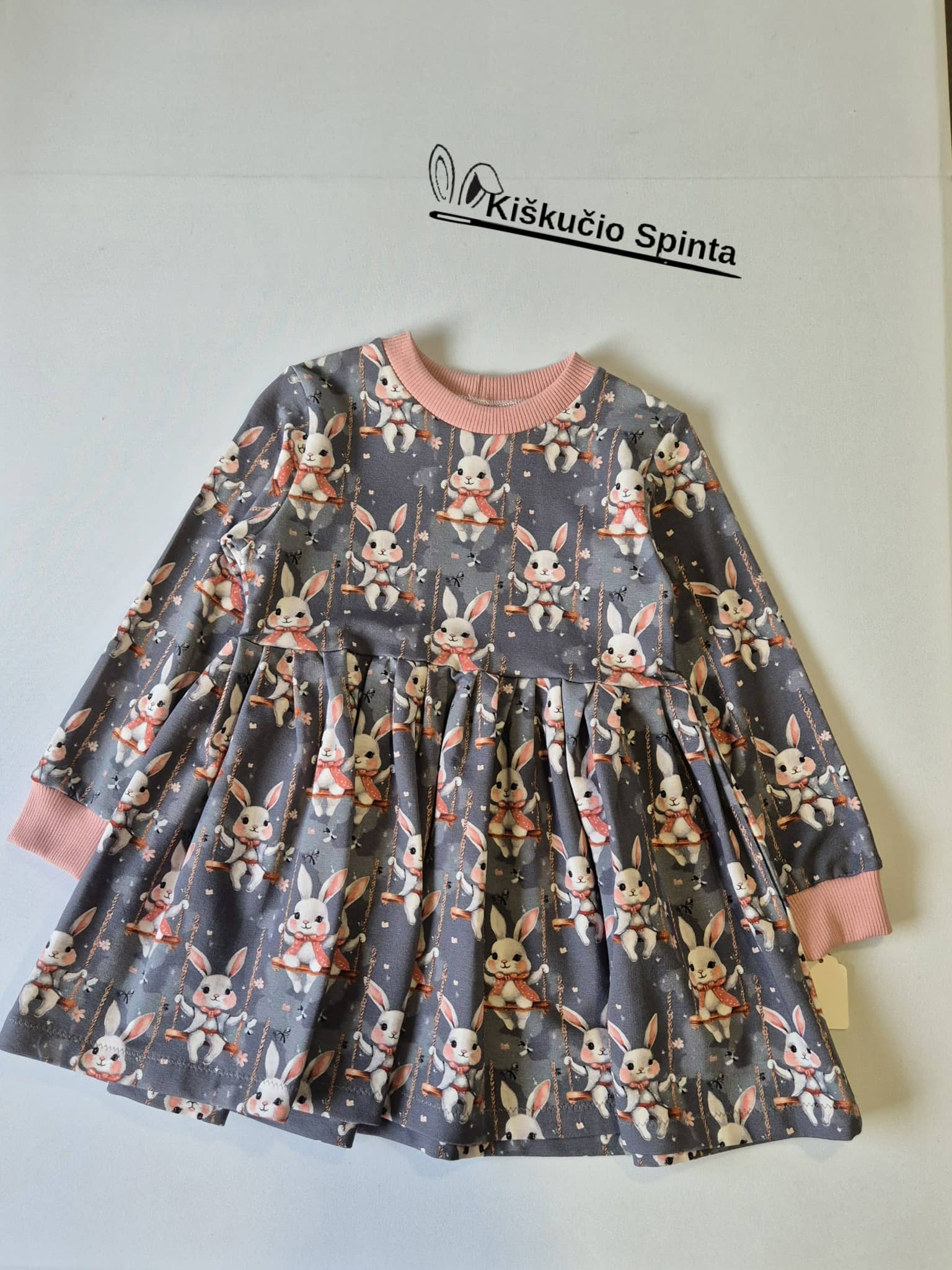 Suknelės " Kiškučiai" 104 dydis