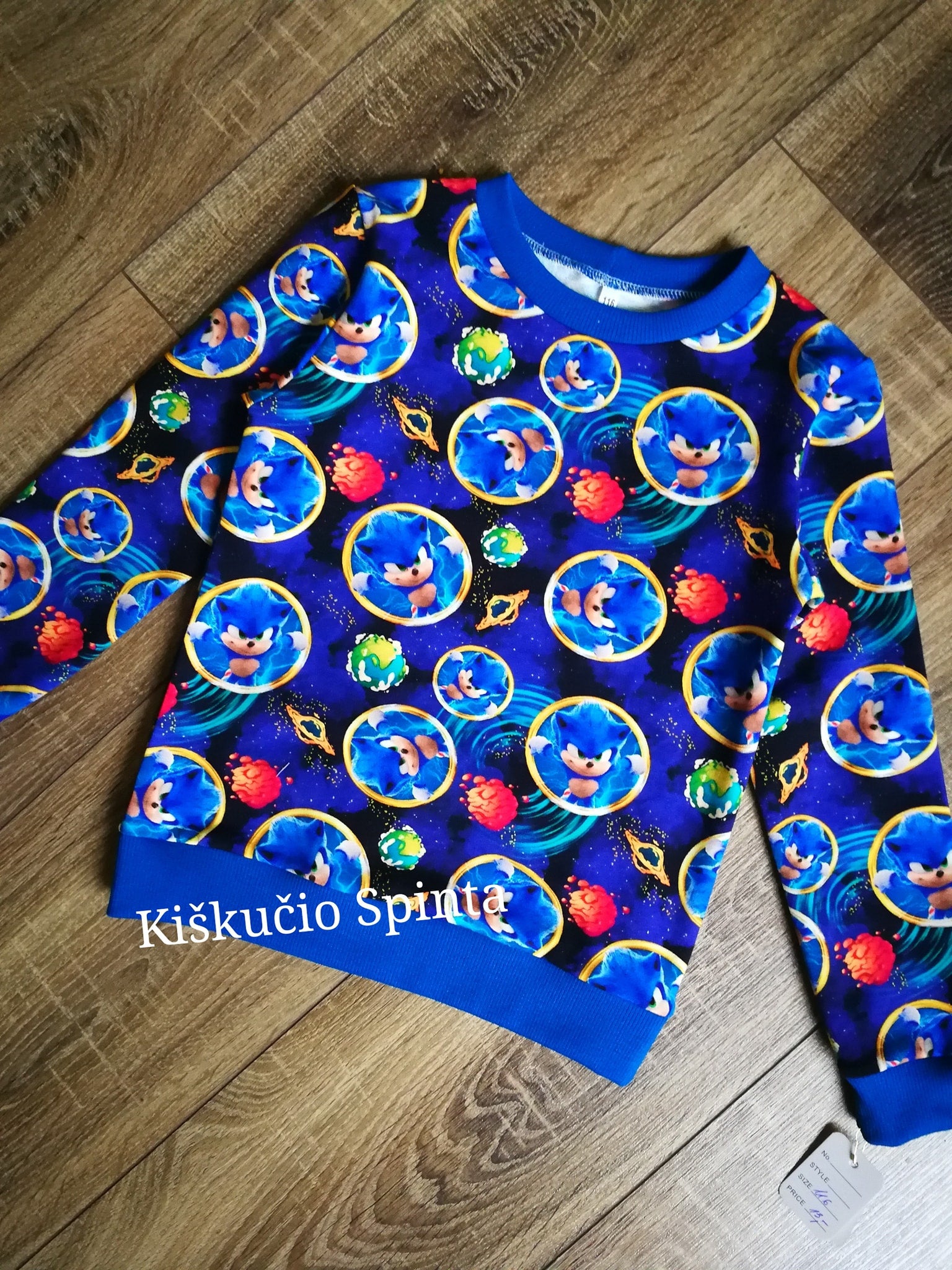 Megztukas "sonic 2" 116 dydis
