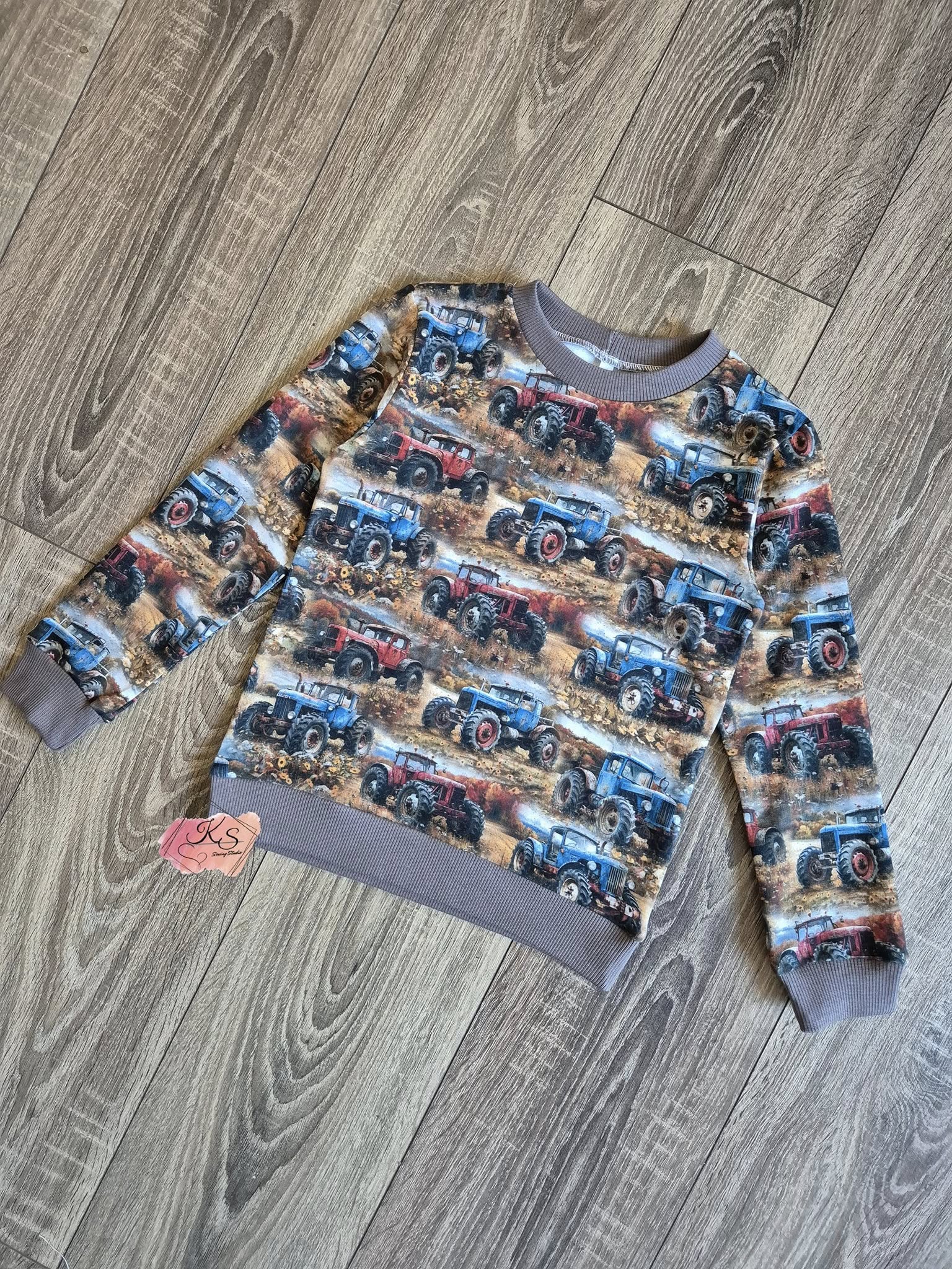 Megztukas "Traktoriai" 116 dydis