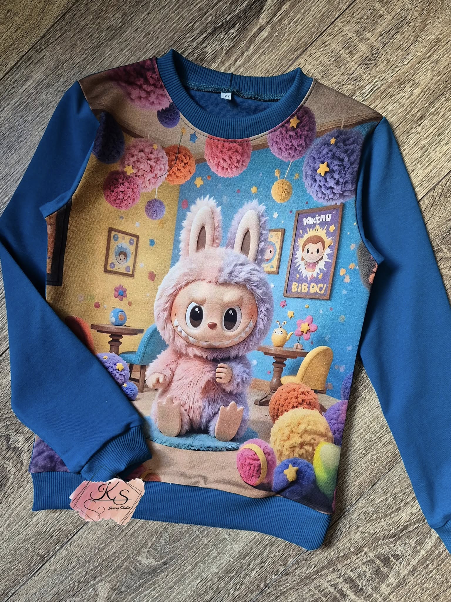 Megztukas"Labubu" 122 dydis