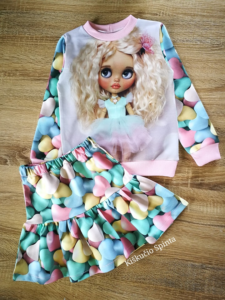 Derinukas"Lėlytė 110 dydis