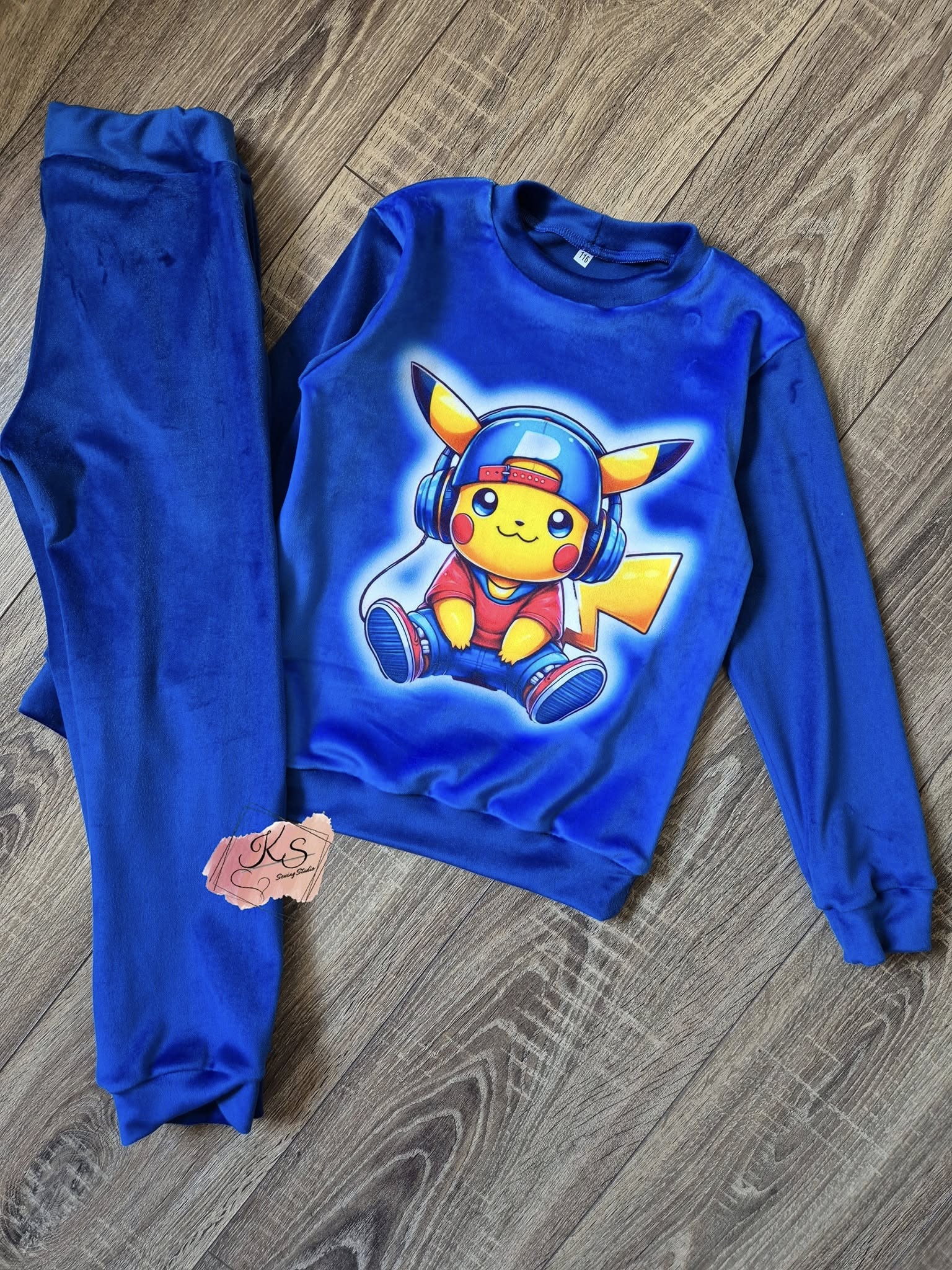 Kostiumėlis "Pikačių" 116 dydis