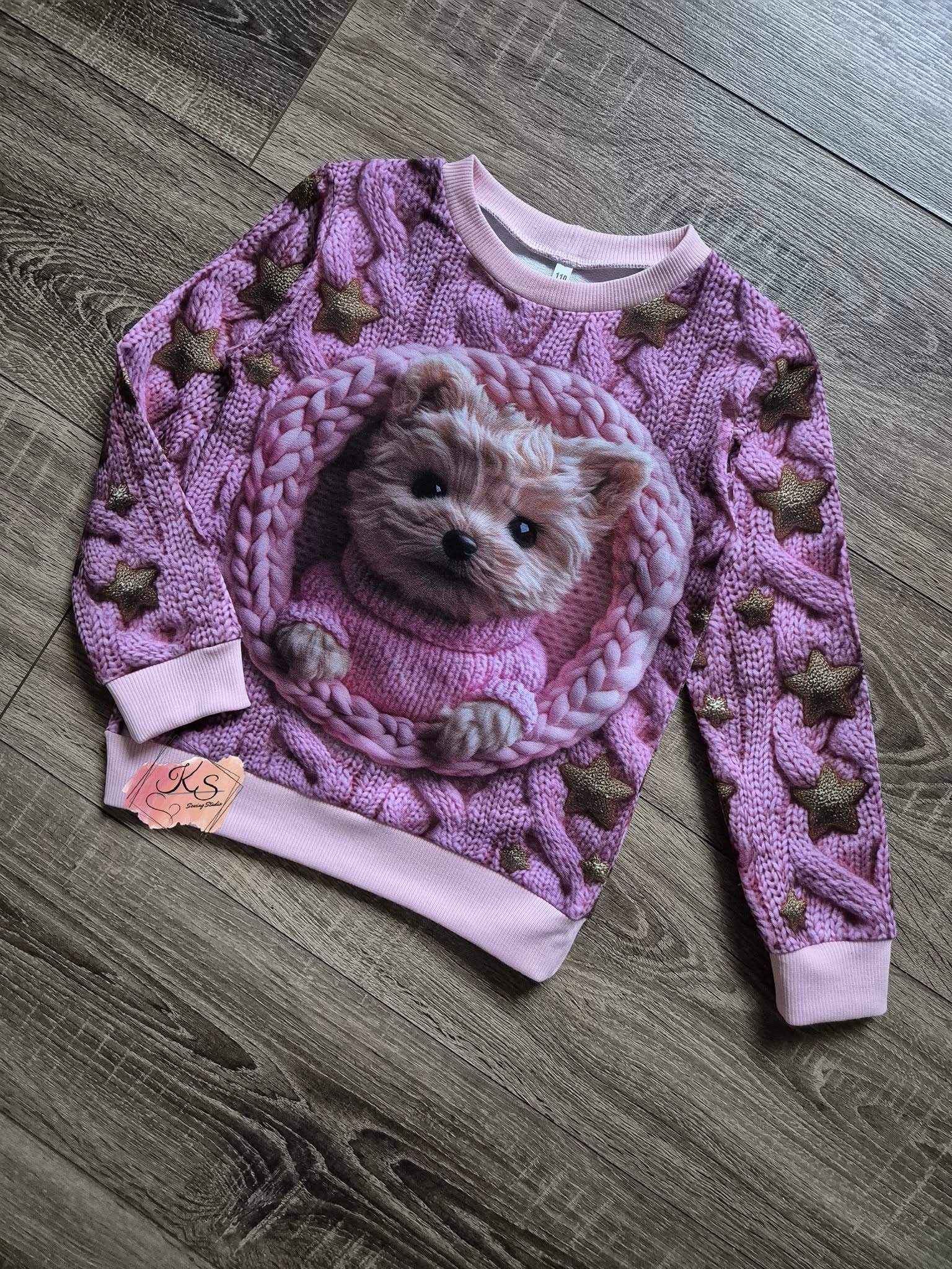 Megztukas"Šuniukas" 110 dydis