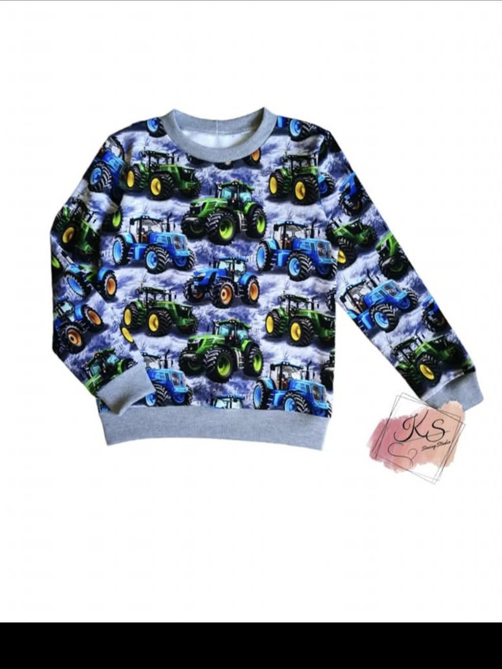 Megztukas"Traktoriai 3" 110 dydis