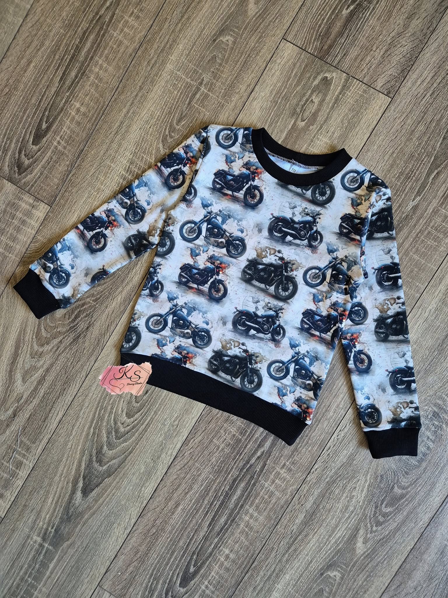 Megztukas"Motociklai" 110 dydis