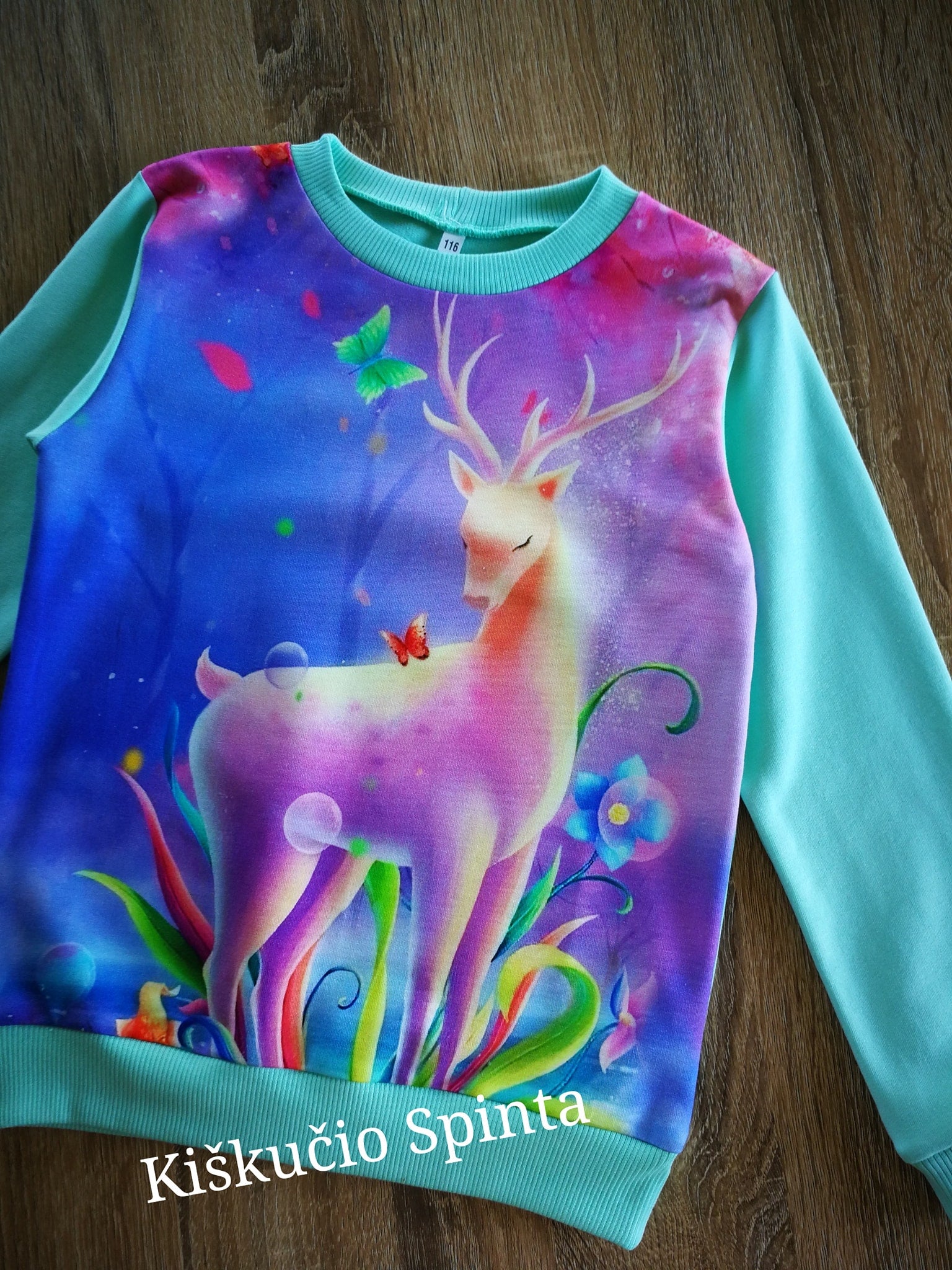 Megztukas"Miško pasaka" 116 dydis