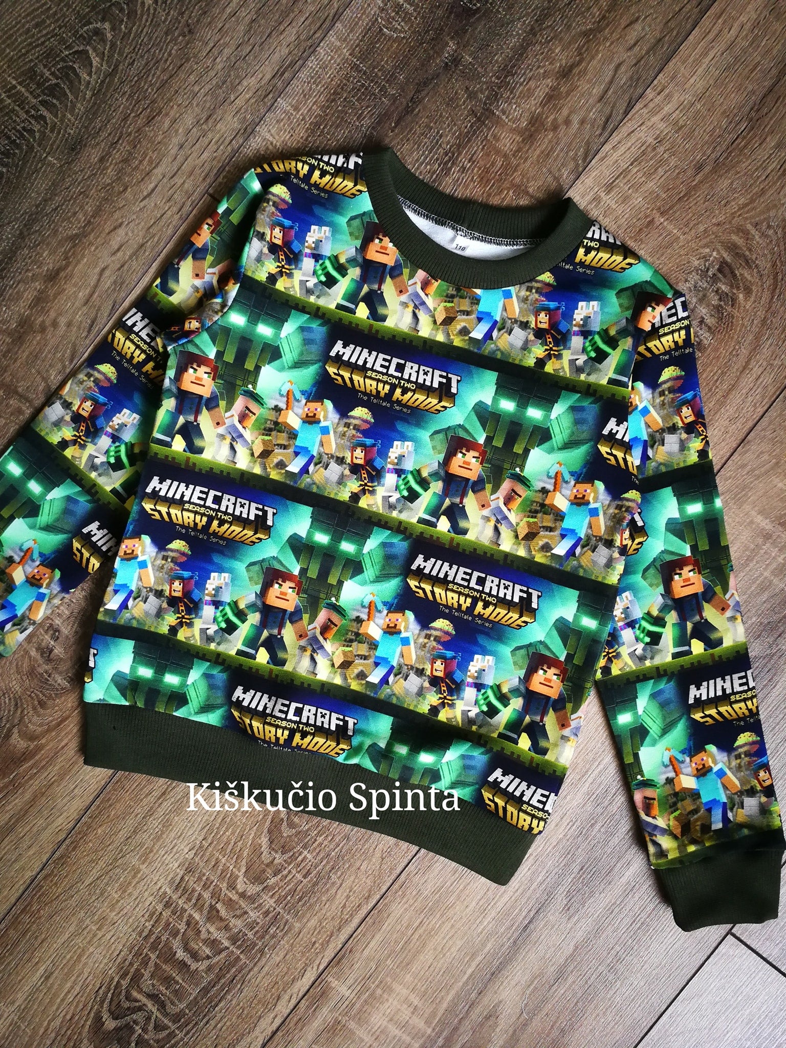 Megztukas  "Minecraft" 110 dydis