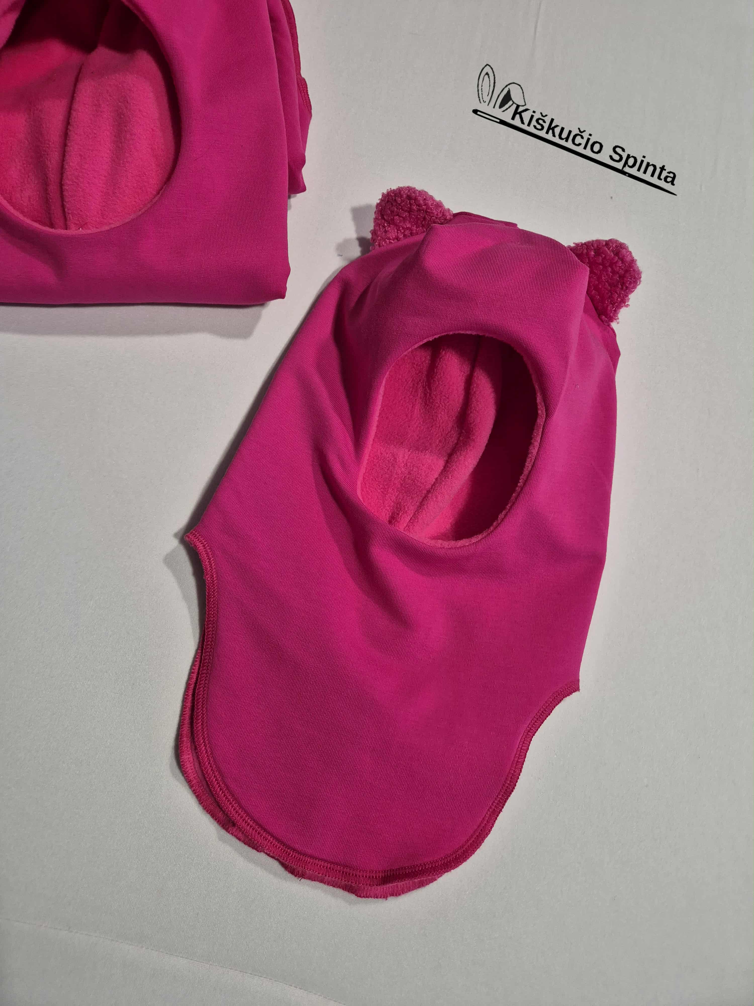 Šalmukas "Rožinė Meškutė"