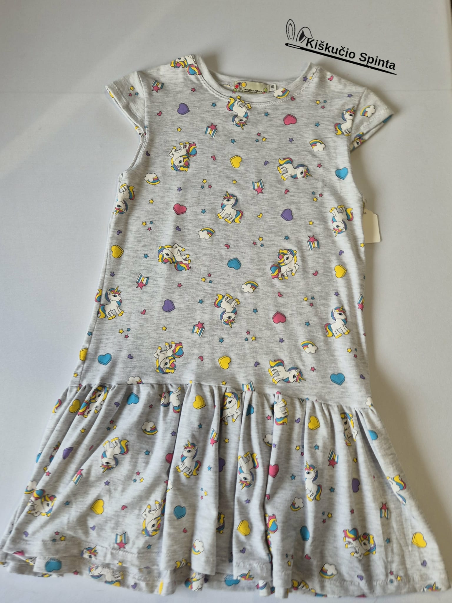 Suknelė "Vienaragiai"140 dydis