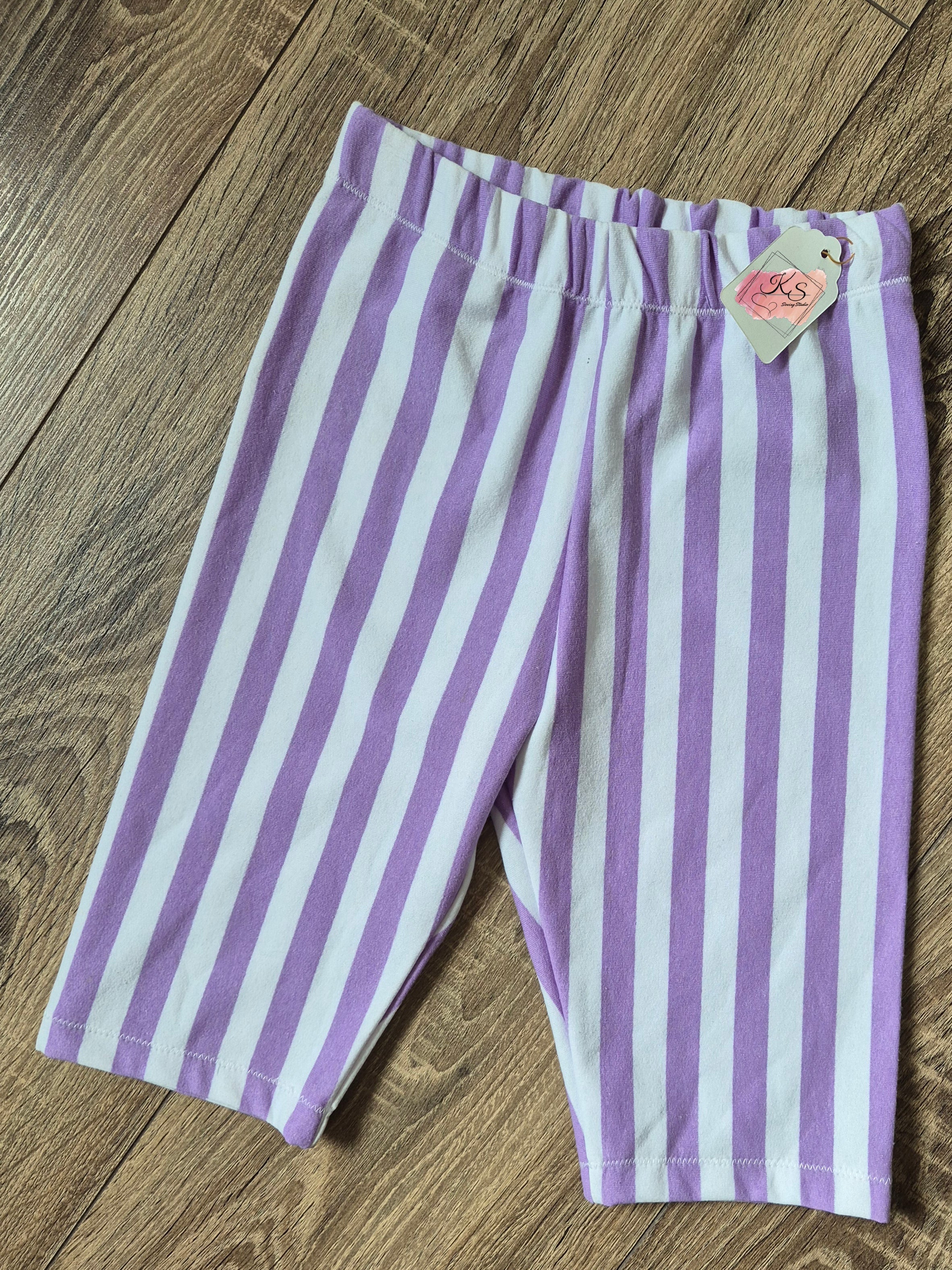 Biker tipo šortukai " Lilac zebra" 110-116 dydis