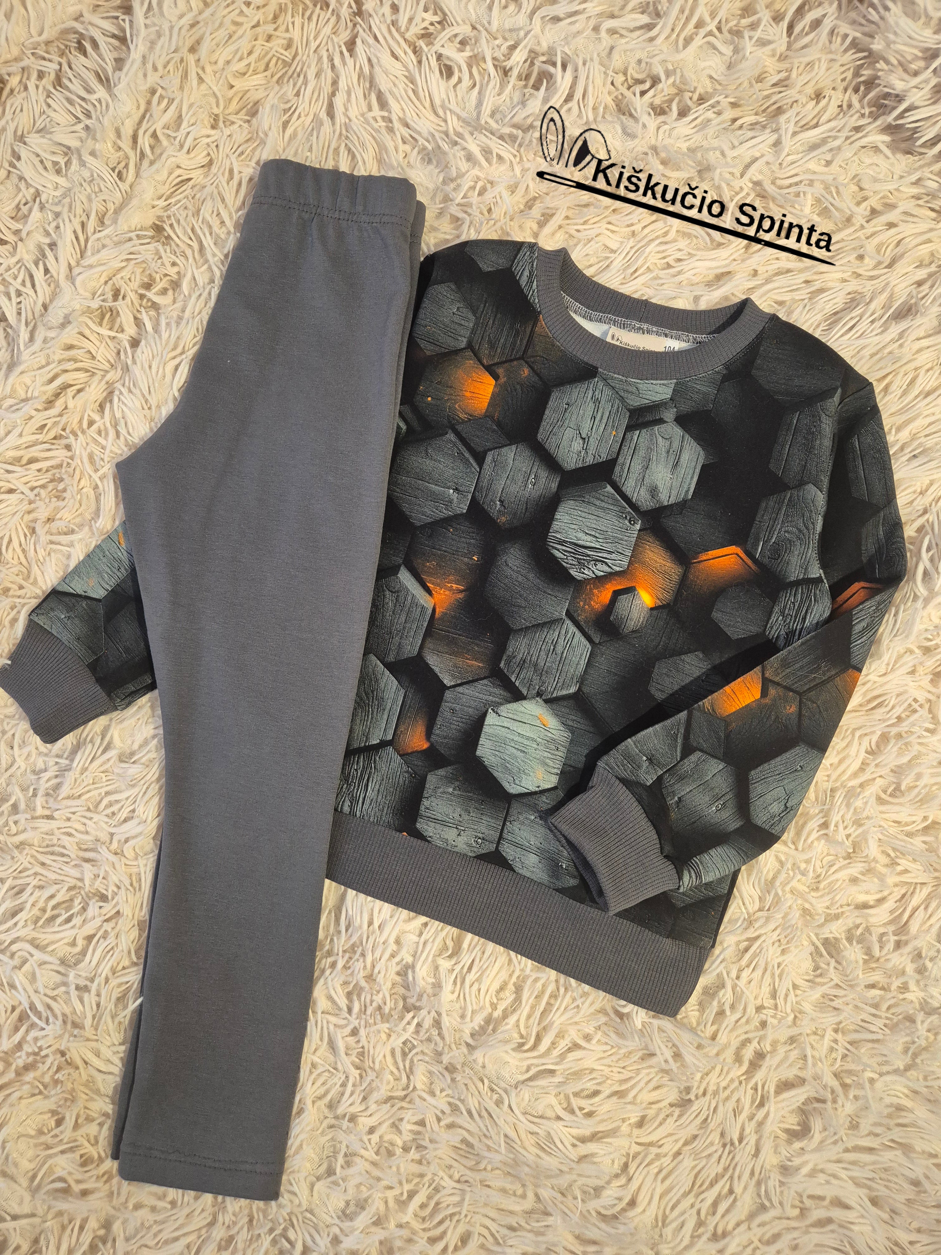 Kostiūmėlis "Blokas" 104 dydis