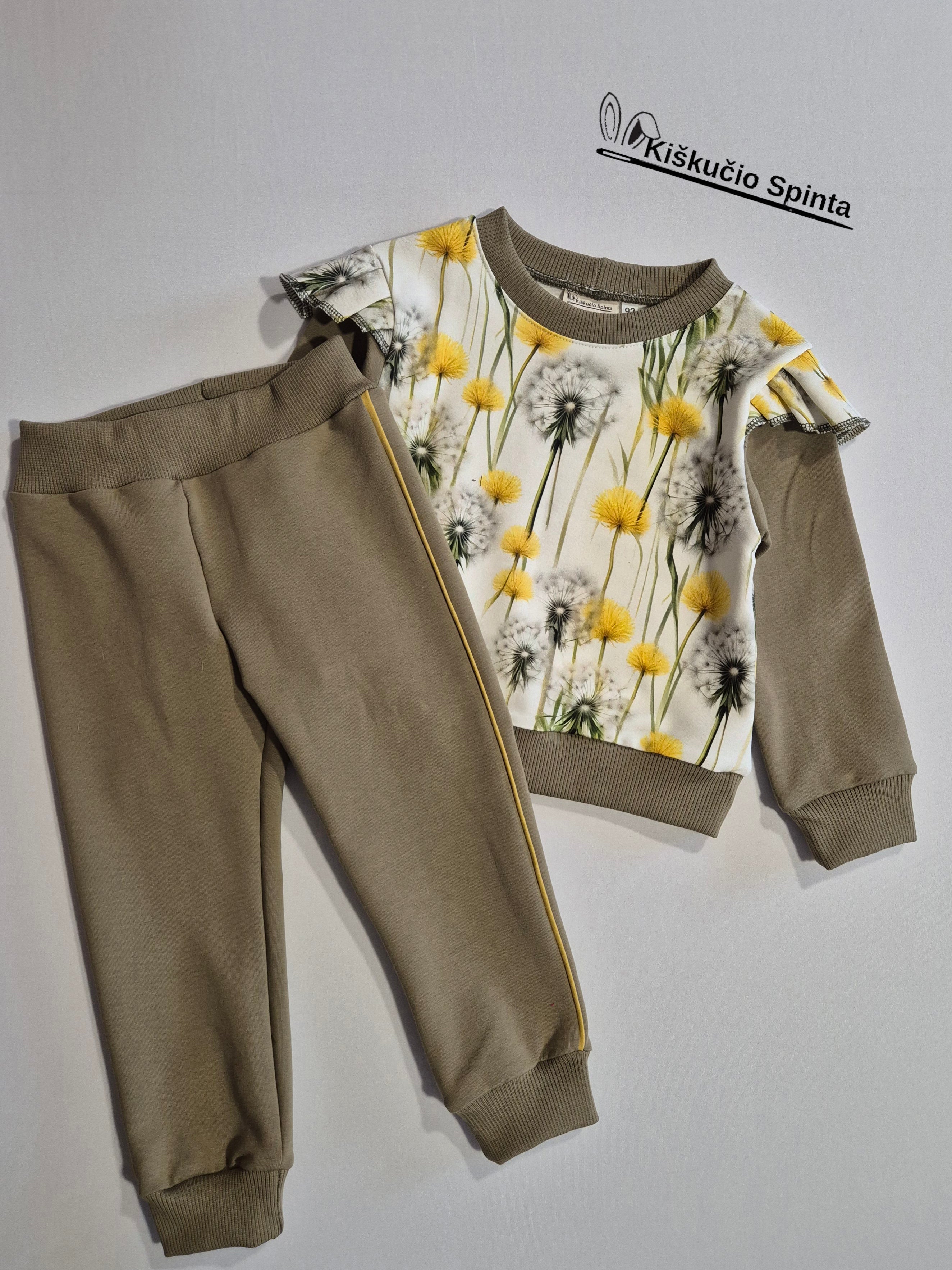 Kostiumėlis "Pienės" 92 dydis