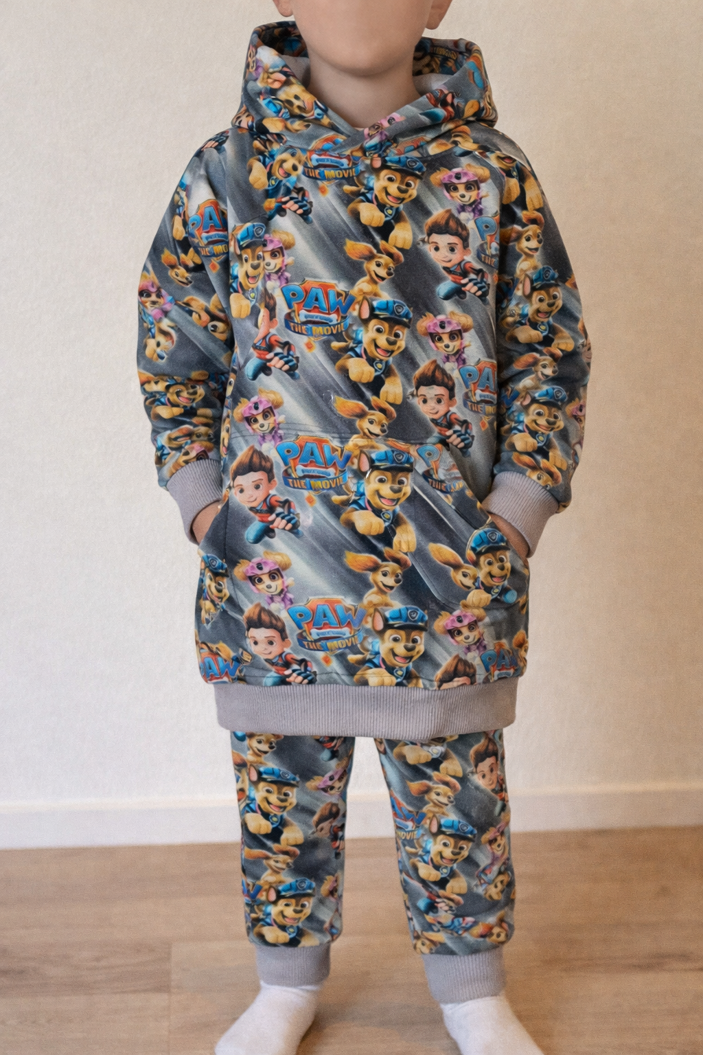 Kostiūmelis su pūkelių "PAW PŪKIS" 98 dydis