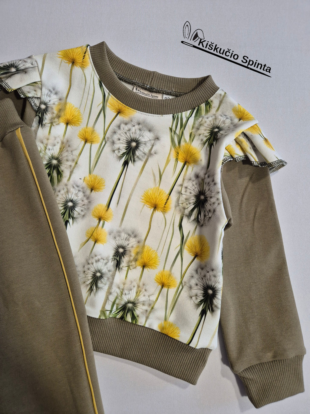 Kostiumėlis "Pienės" 92 dydis