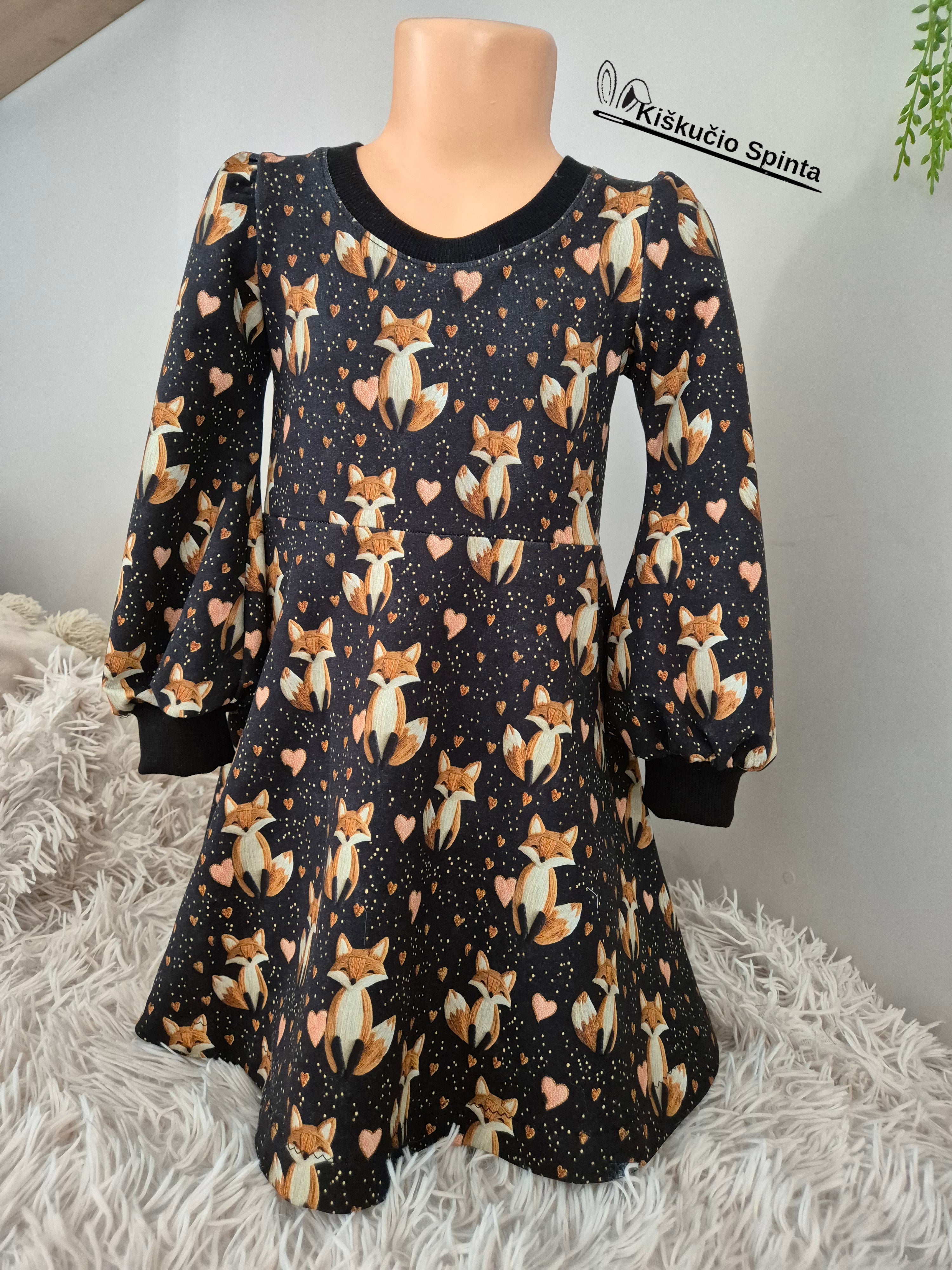 Suknelė "Lapytė" 110 dydis